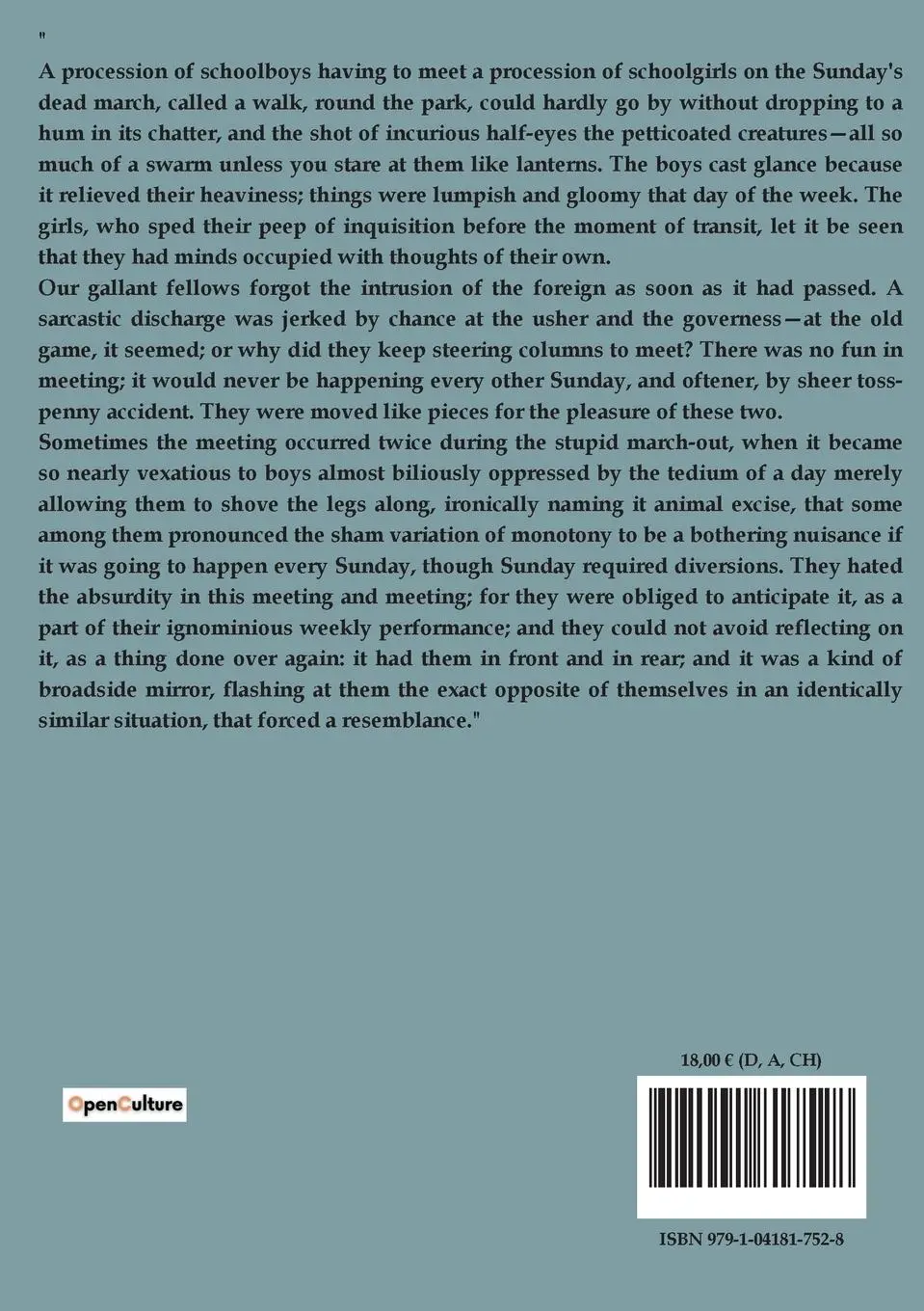 Rückseite: 9791041817528 | Lord Ormont and his aminta | George Meredith | Taschenbuch | Englisch