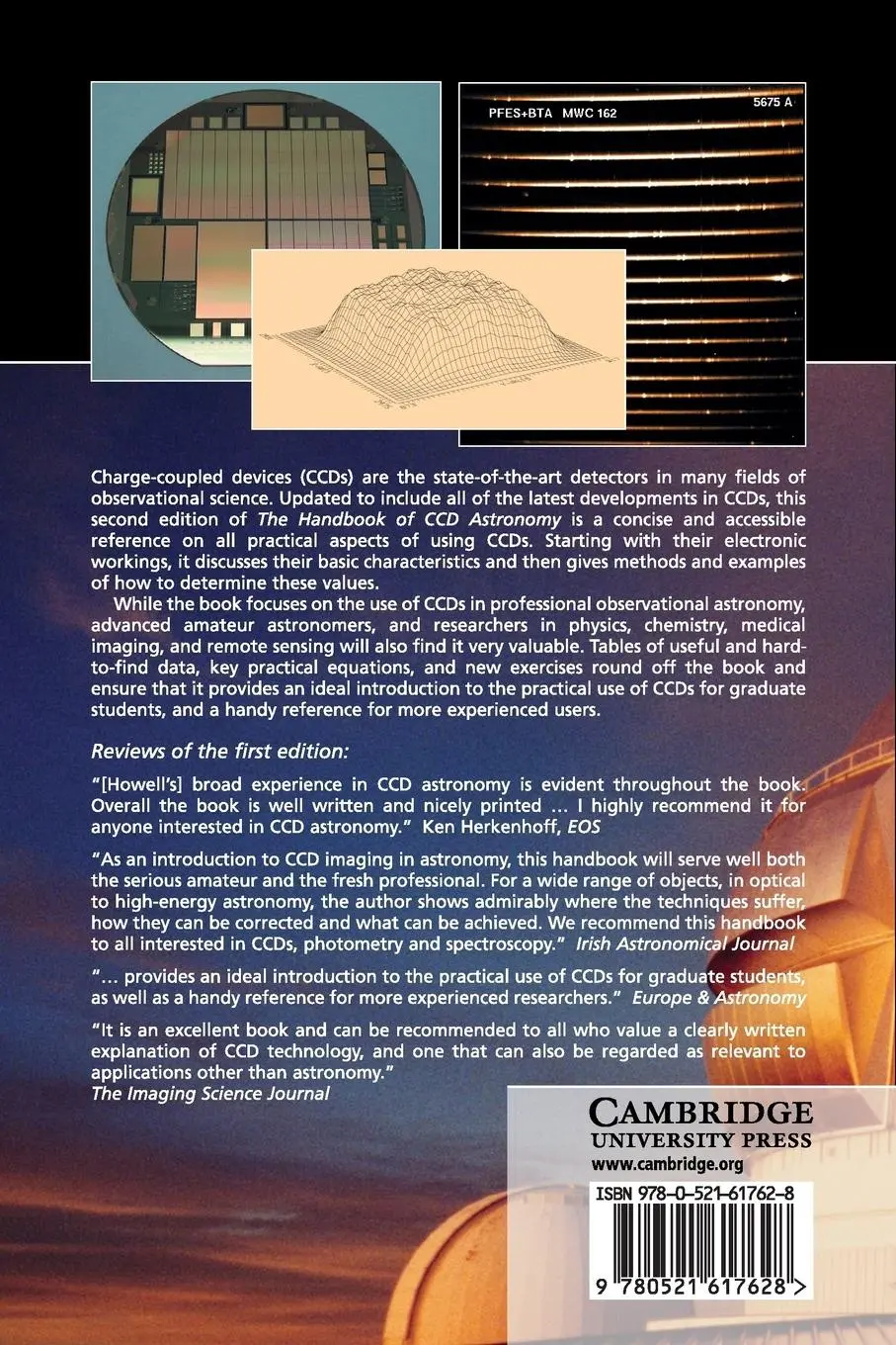 Rückseite: 9780521617628 | Handbook of CCD Astronomy 2ed | Steve B. Howell | Taschenbuch | 2017