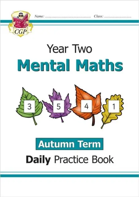Cover: 9781789087628 | KS1 Mental Maths Year 2 Daily Practice Book: Autumn Term | Cgp Books