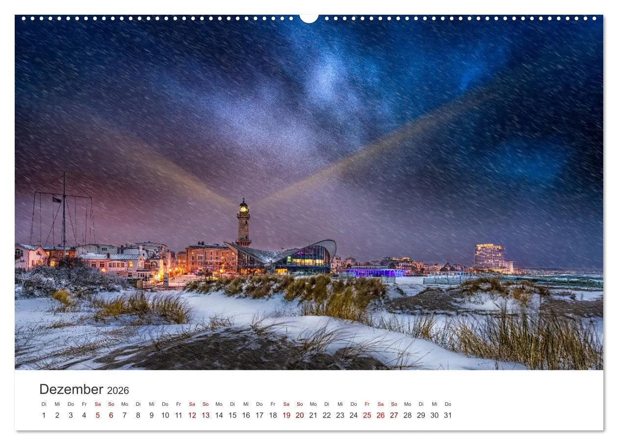 Bild: 9783457447628 | Warnemünde by Olaf Rehmert (hochwertiger Premium Wandkalender 2026...