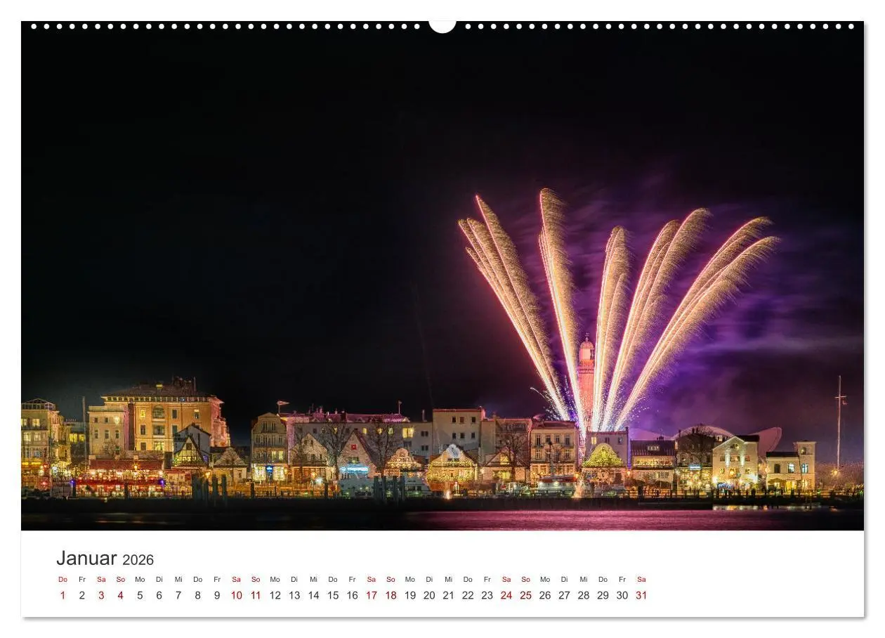 Bild: 9783457447628 | Warnemünde by Olaf Rehmert (hochwertiger Premium Wandkalender 2026...