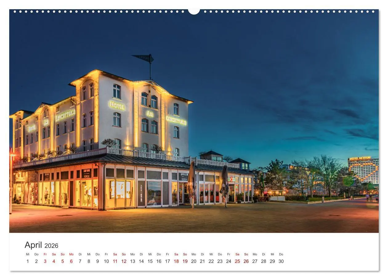 Bild: 9783457447628 | Warnemünde by Olaf Rehmert (hochwertiger Premium Wandkalender 2026...