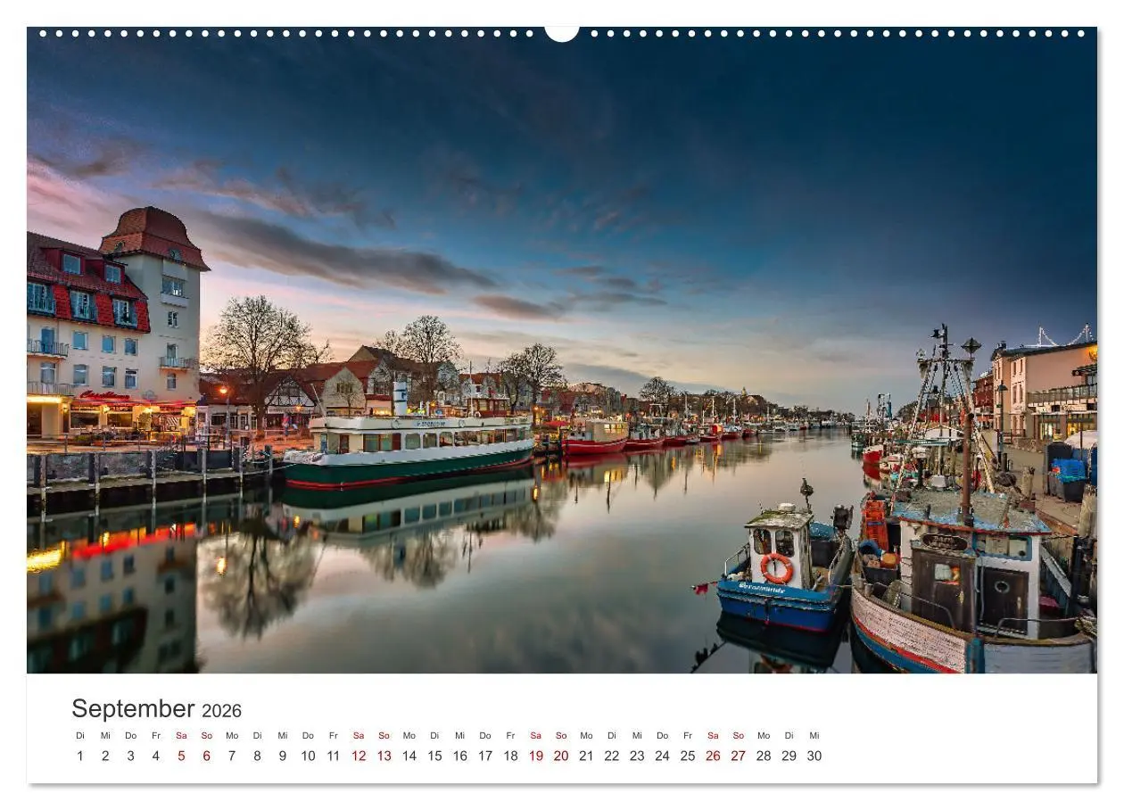 Bild: 9783457447628 | Warnemünde by Olaf Rehmert (hochwertiger Premium Wandkalender 2026...