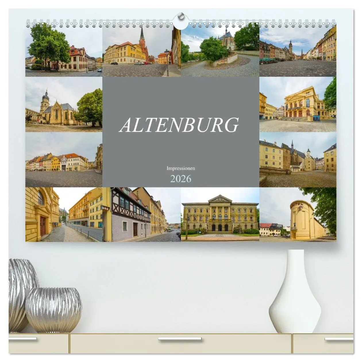 Cover: 9783457827628 | Altenburg Impressionen (hochwertiger Premium Wandkalender 2026 DIN...