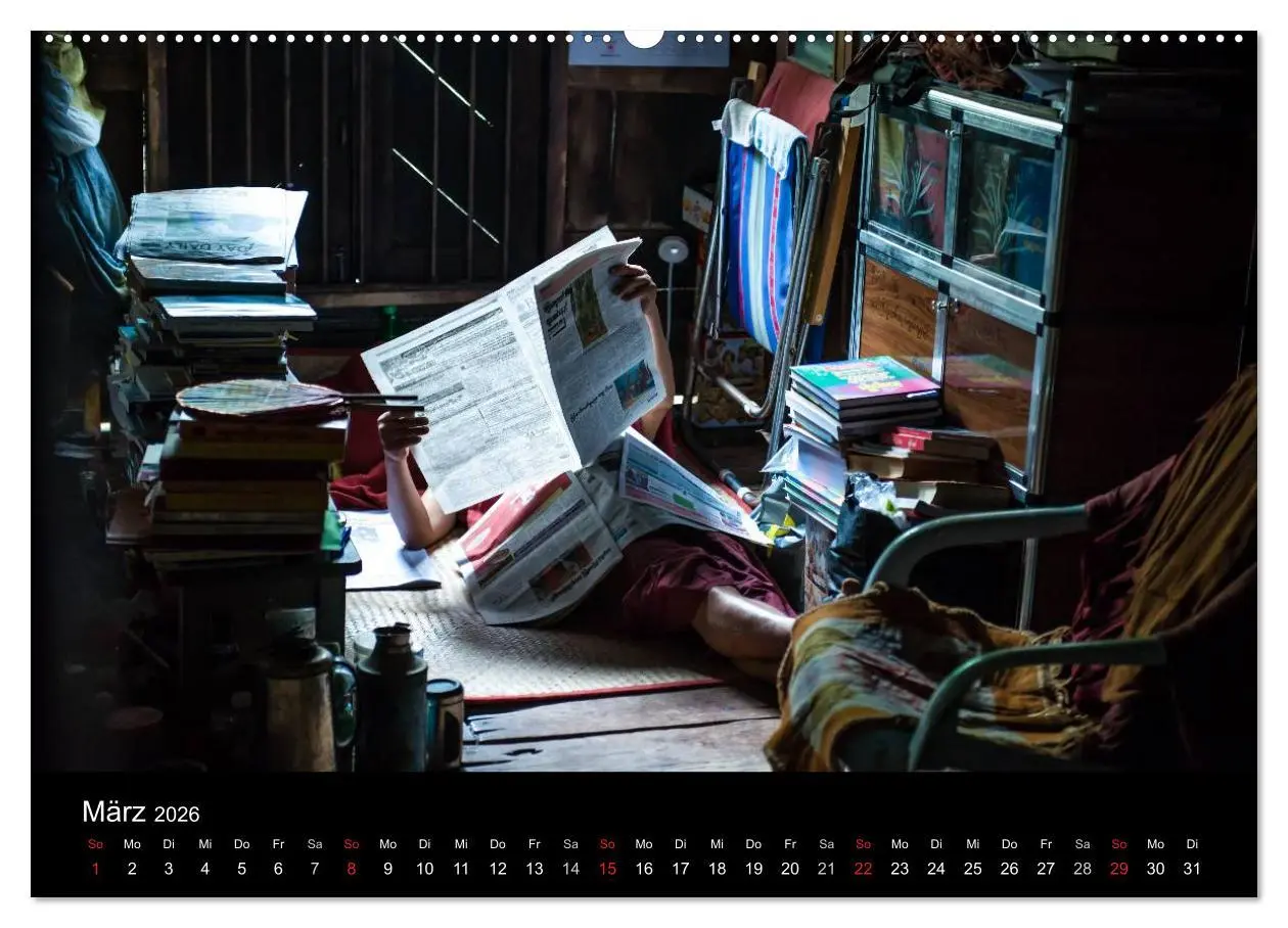 Bild: 9783516157628 | Myanmar - Eindrücke (Wandkalender 2026 DIN A2 quer), CALVENDO...