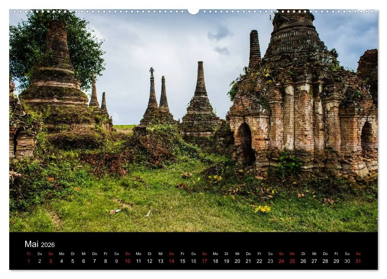 Bild: 9783516157628 | Myanmar - Eindrücke (Wandkalender 2026 DIN A2 quer), CALVENDO...