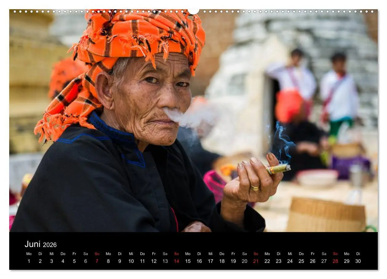 Bild: 9783516157628 | Myanmar - Eindrücke (Wandkalender 2026 DIN A2 quer), CALVENDO...