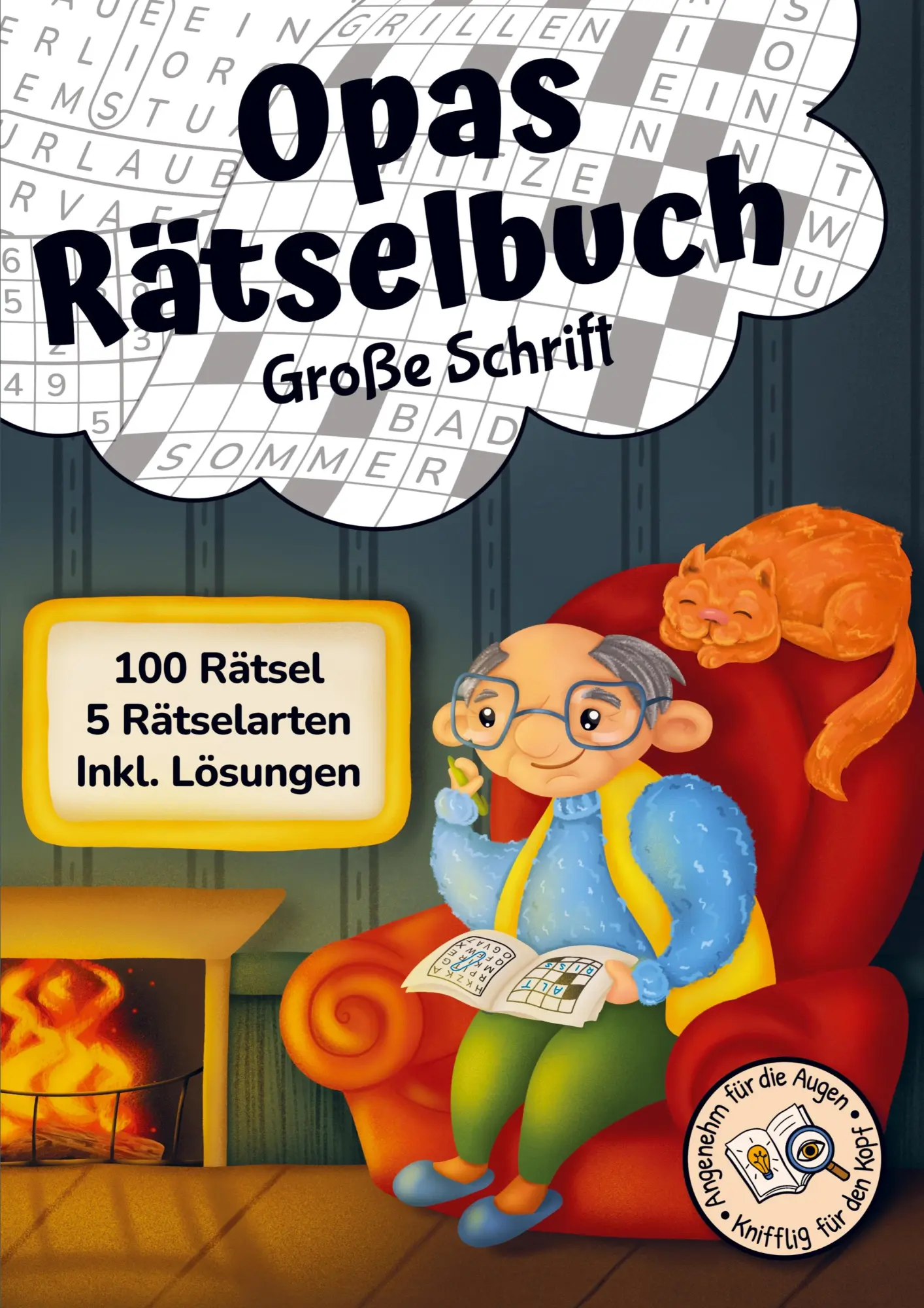 Cover: 9789403837628 | Opas Rätselbuch | Rätsel Werft | Taschenbuch | 136 S. | Deutsch | 2025