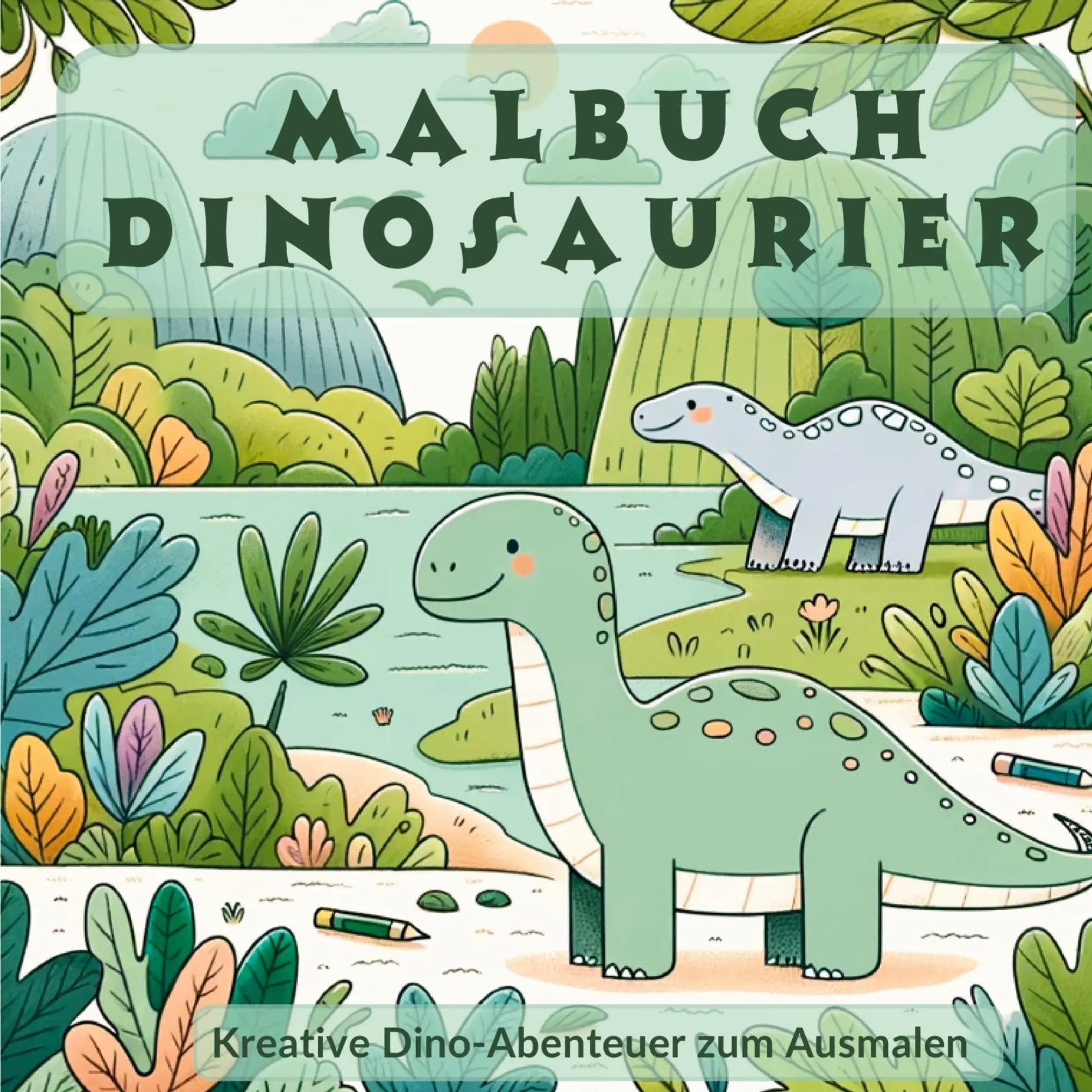 Cover: 9783347787728 | Dinosaurier Malbuch - Mein urzeitliches Malbuch | Lounge | Taschenbuch