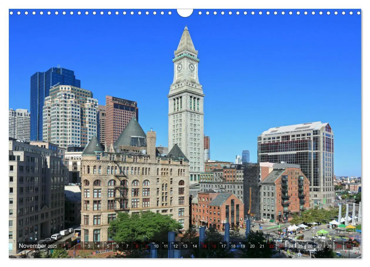 Bild: 9783435107728 | Boston - Stadt der Kontraste (Wandkalender 2025 DIN A3 quer),...