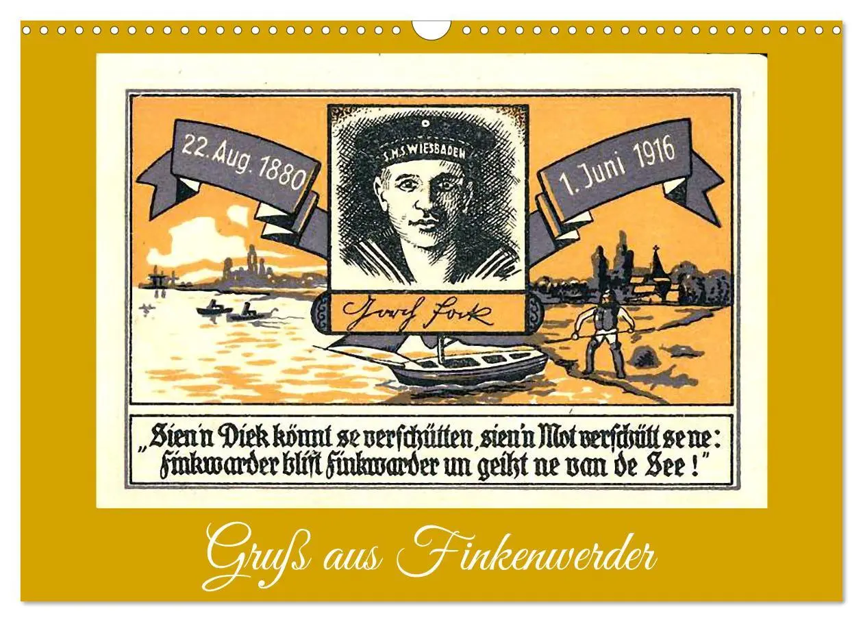 Cover: 9783457297728 | Gruß aus Finkenwerder (Wandkalender 2026 DIN A3 quer), CALVENDO...
