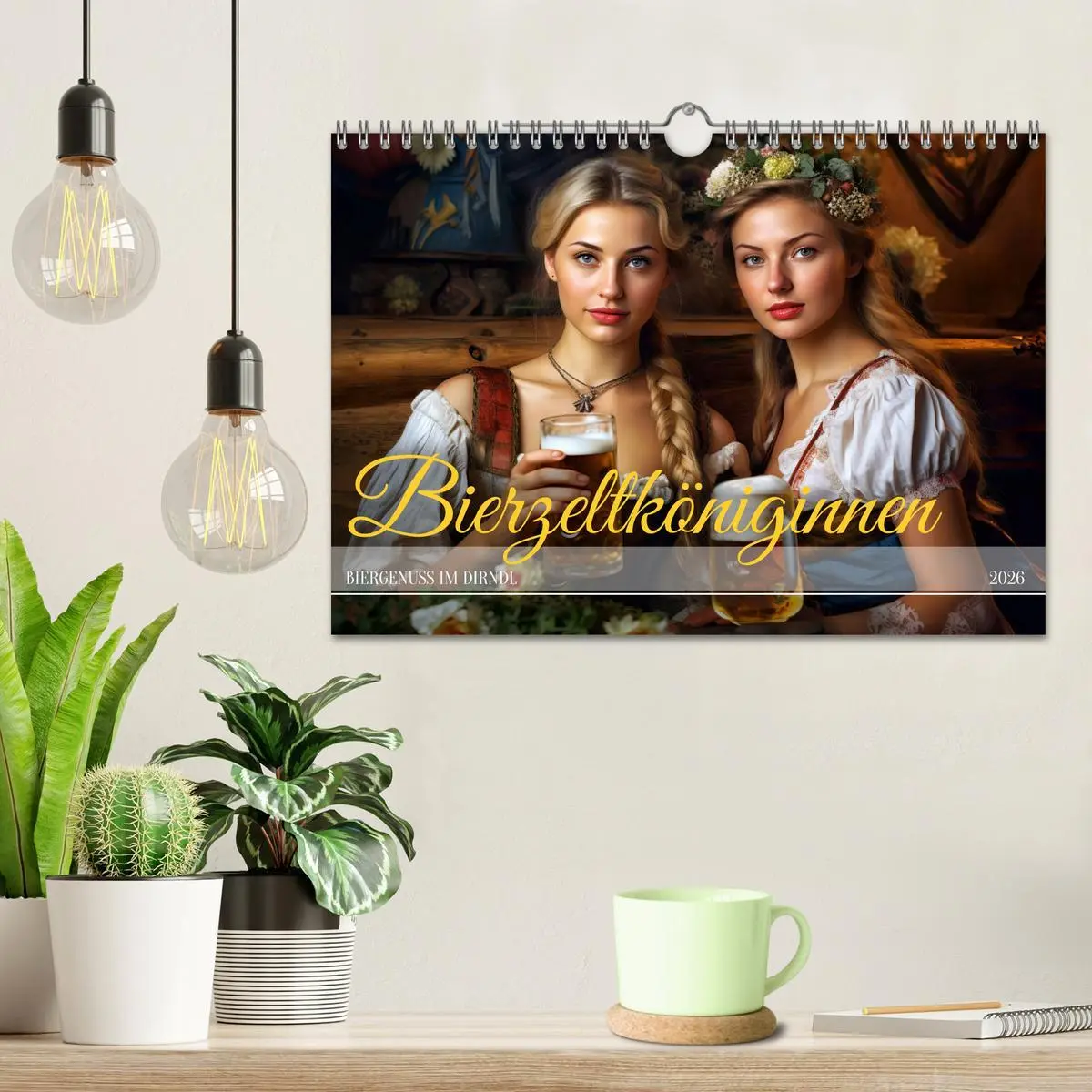 Bild: 9783457367728 | Bierzeltköniginnen - Biergenuss im Dirndl (Wandkalender 2026 DIN A4...