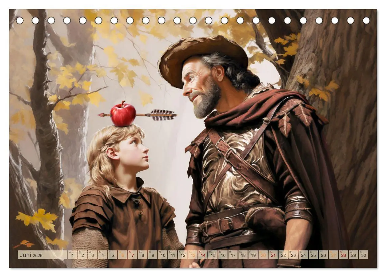 Bild: 9783457507728 | Literarische Meisterwerke (Tischkalender 2026 DIN A5 quer),...