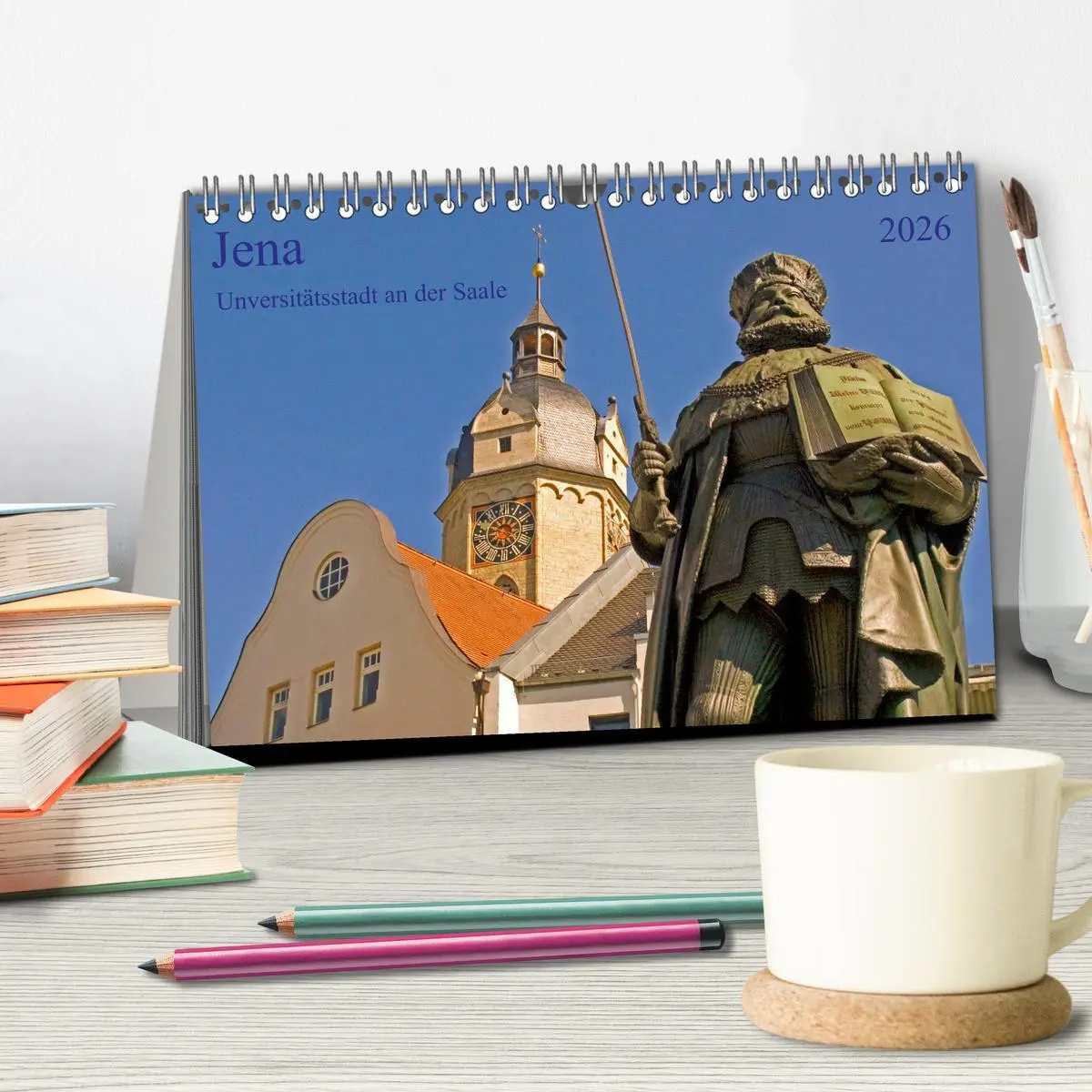Bild: 9783457677728 | Jena Universitätstadt an der Saale (Tischkalender 2026 DIN A5...