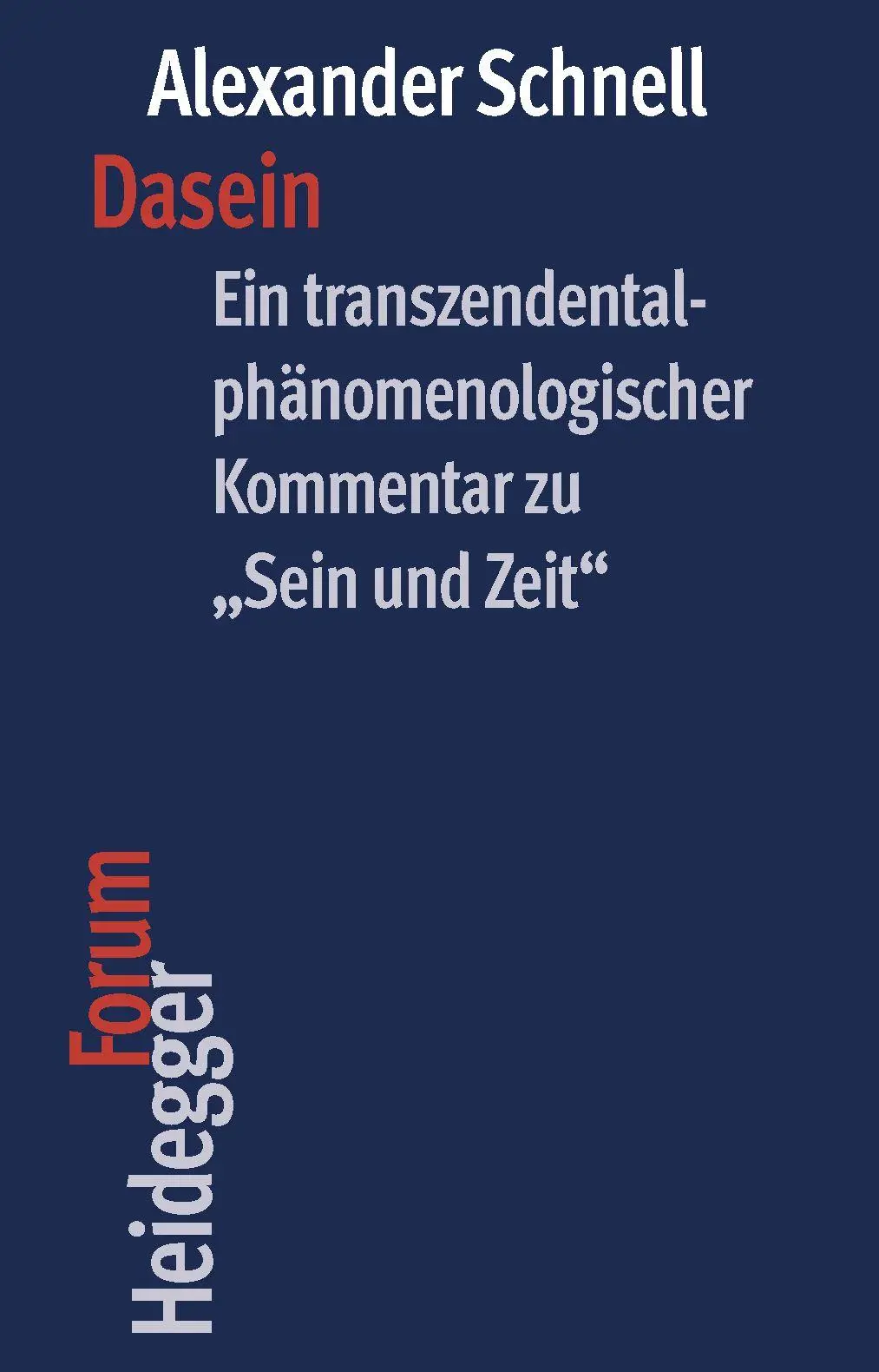 Cover: 9783465047728 | Dasein | Alexander Schnell | Taschenbuch | 360 S. | Deutsch | 2026