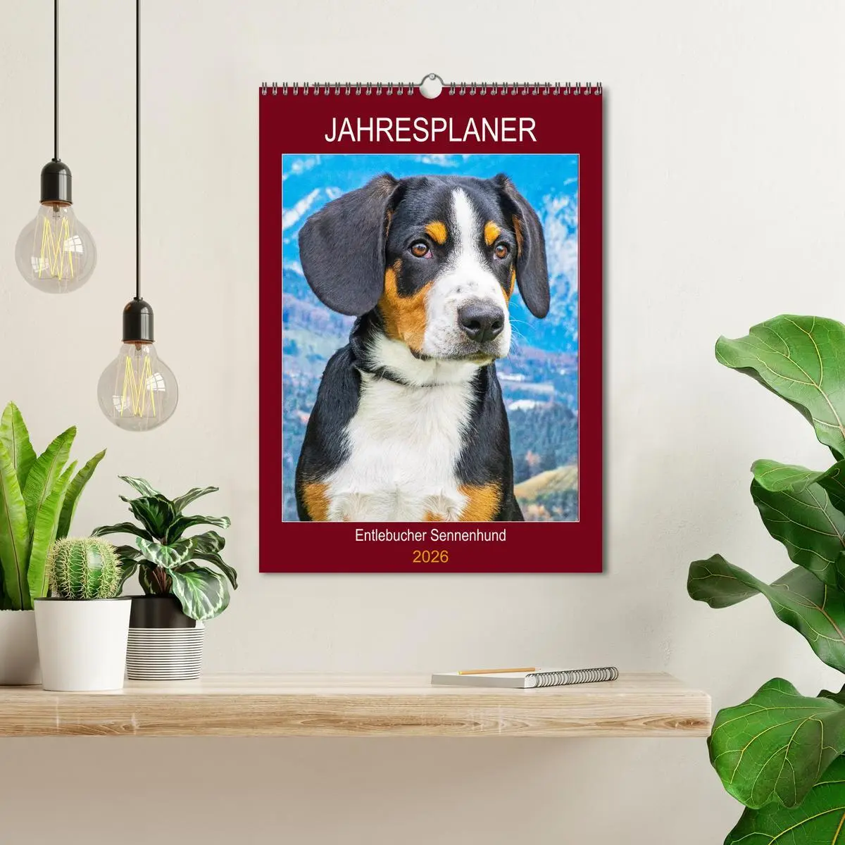 Bild: 9783516387728 | Jahresplaner Entlebucher Sennenhund (Wandkalender 2026 DIN A3...