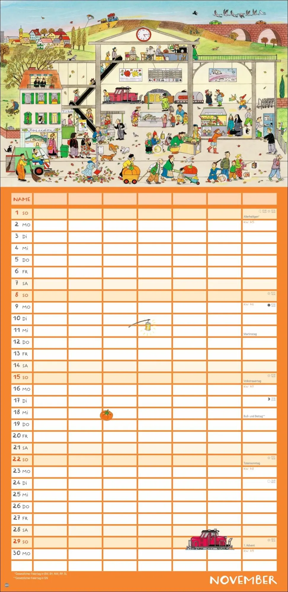 Bild: 9783756417728 | R.S. Berner Wimmlingen Mega-Familienplaner 2026 | Berner | Kalender