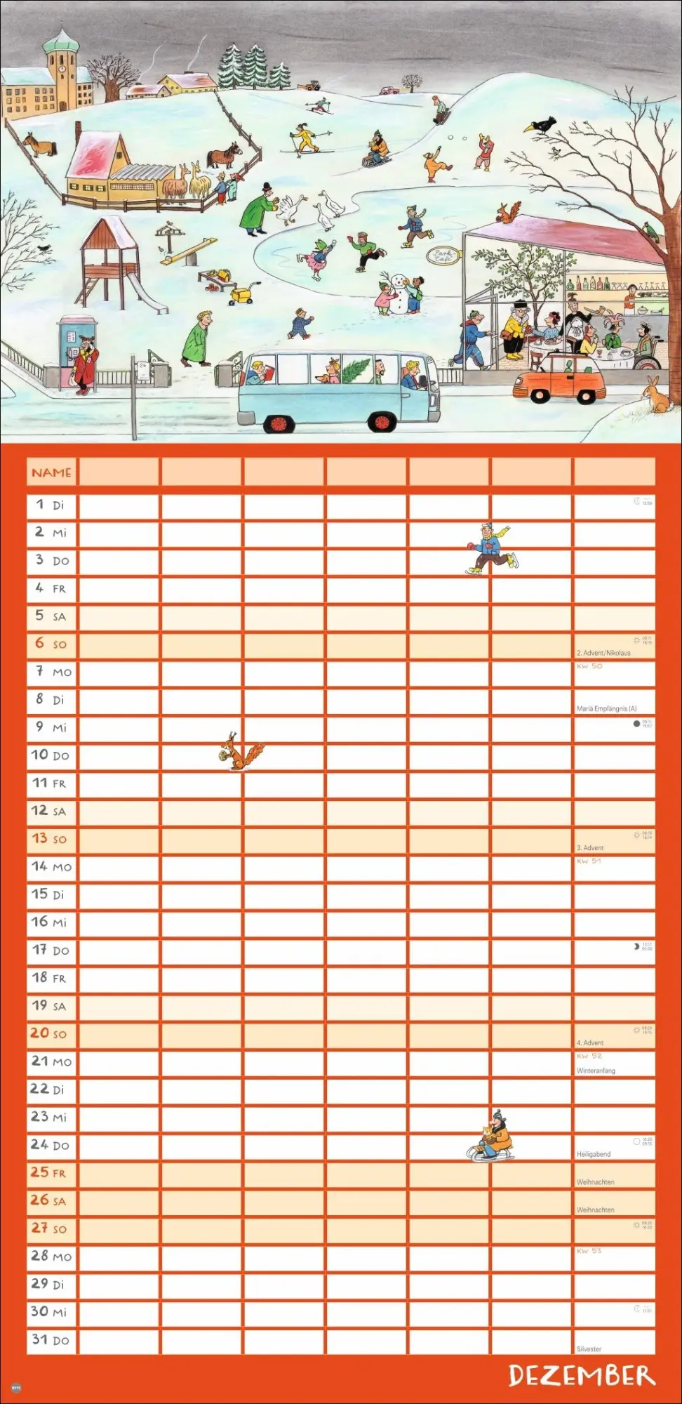 Bild: 9783756417728 | R.S. Berner Wimmlingen Mega-Familienplaner 2026 | Berner | Kalender