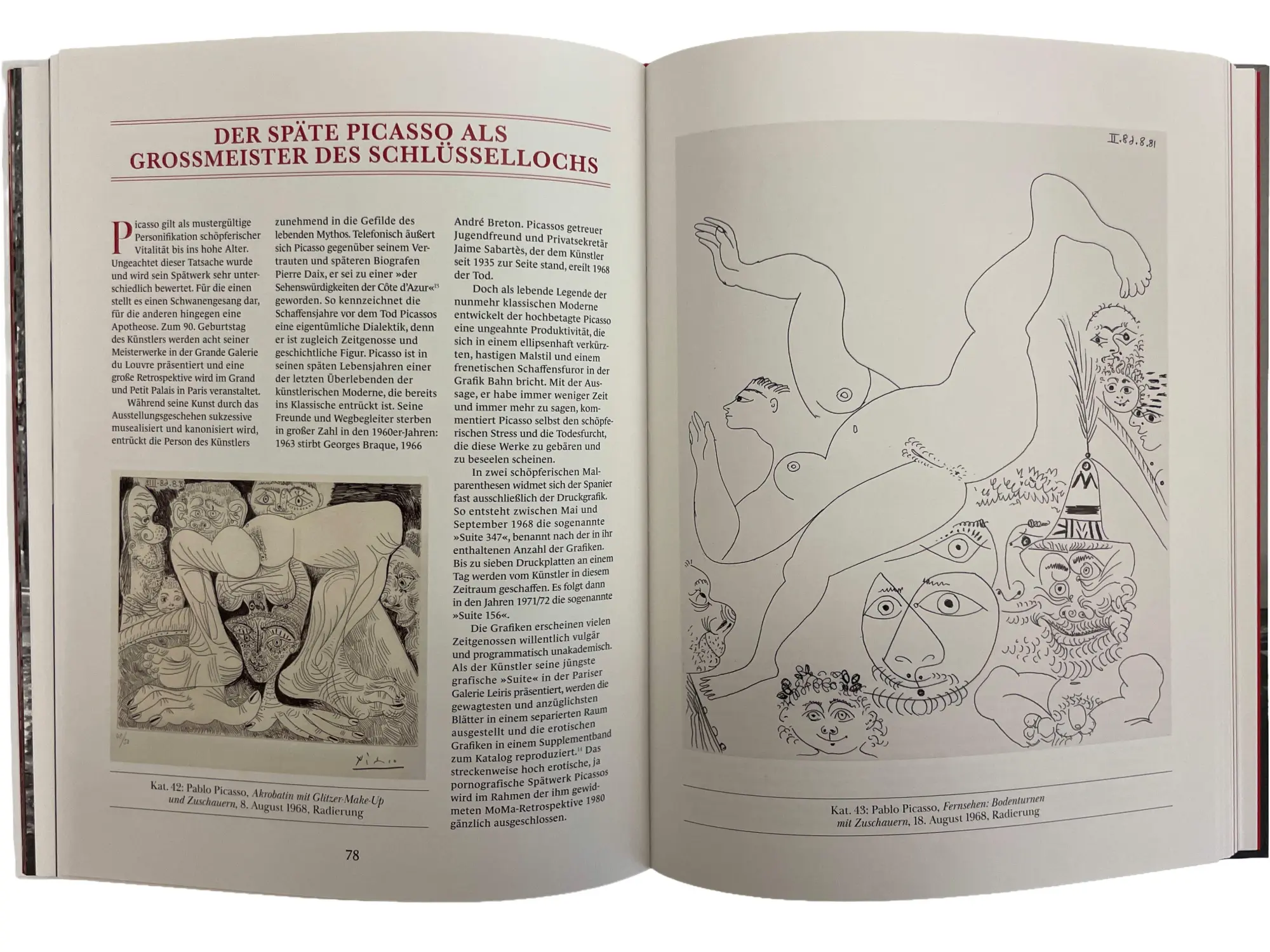 Bild: 9783777447728 | Giacometti, Picasso, Masson, Dubuffet | Alexander Gaude (u. a.) | Buch