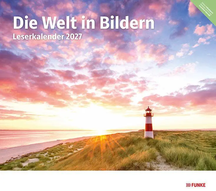 Cover: 9783837527728 | Die Welt in Bildern 2027 | Leserkalender 2027 | Reise Journal | 14 S.
