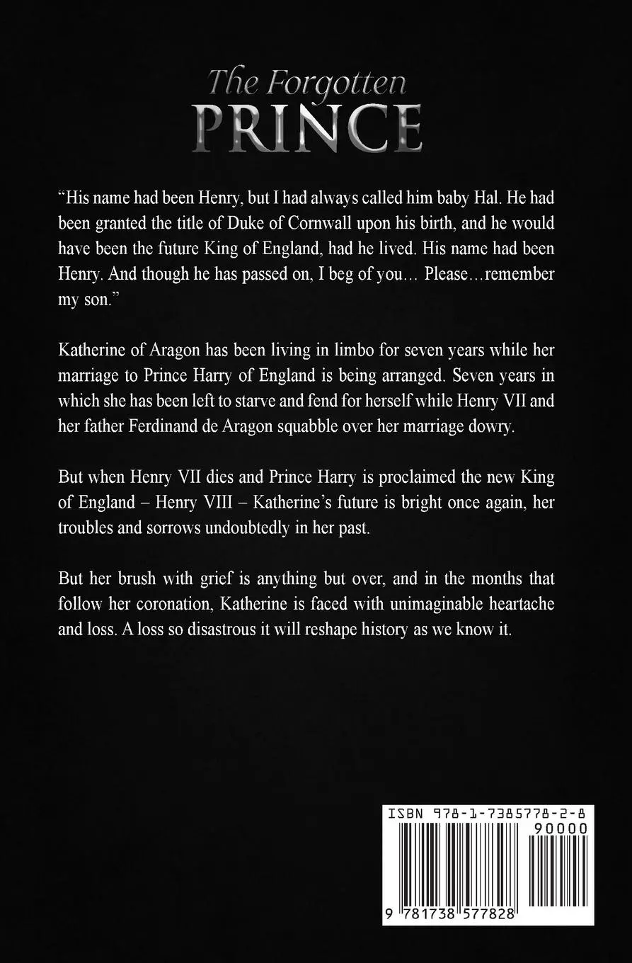 Rückseite: 9781738577828 | The Forgotten Prince | Leah Toole | Taschenbuch | Tudor Heirs Series