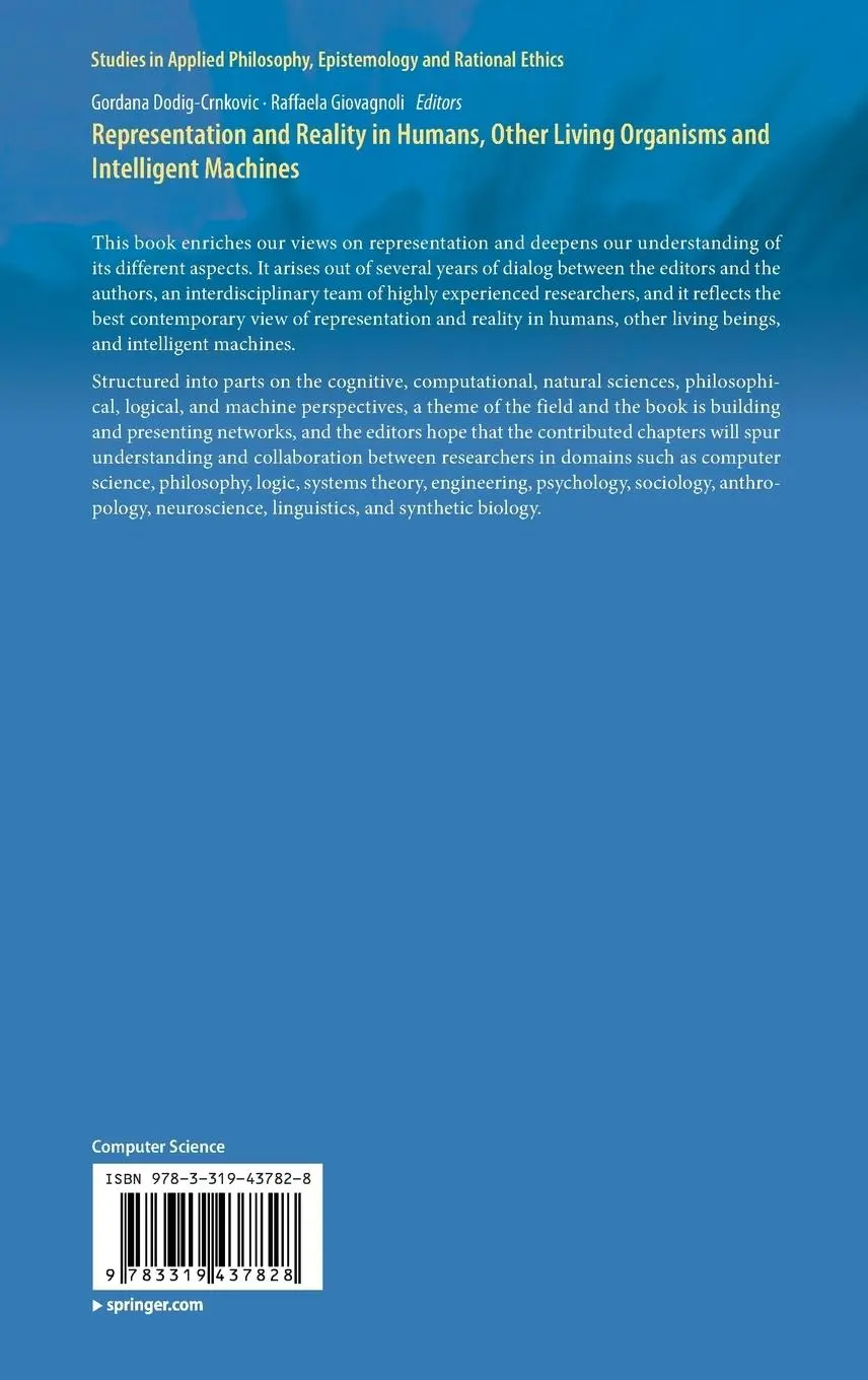 Rückseite: 9783319437828 | Representation and Reality in Humans, Other Living Organisms and...
