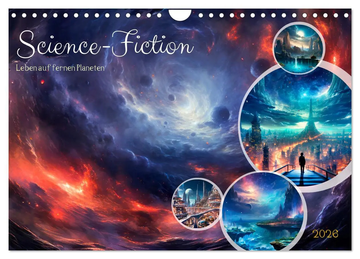 Cover: 9783457357828 | SCIENCE-FICTION Leben auf fernen Planeten (Wandkalender 2026 DIN A4...