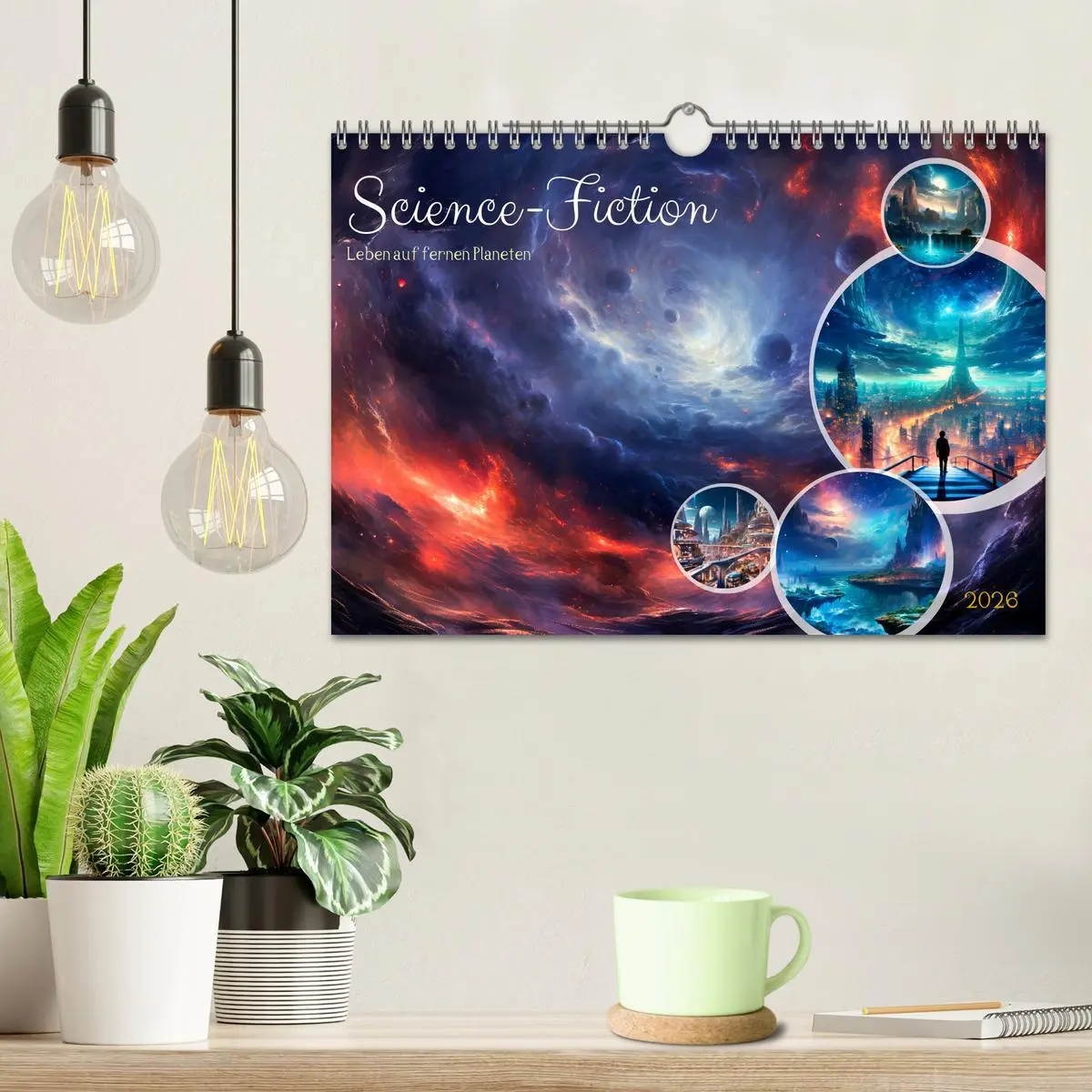 Bild: 9783457357828 | SCIENCE-FICTION Leben auf fernen Planeten (Wandkalender 2026 DIN A4...