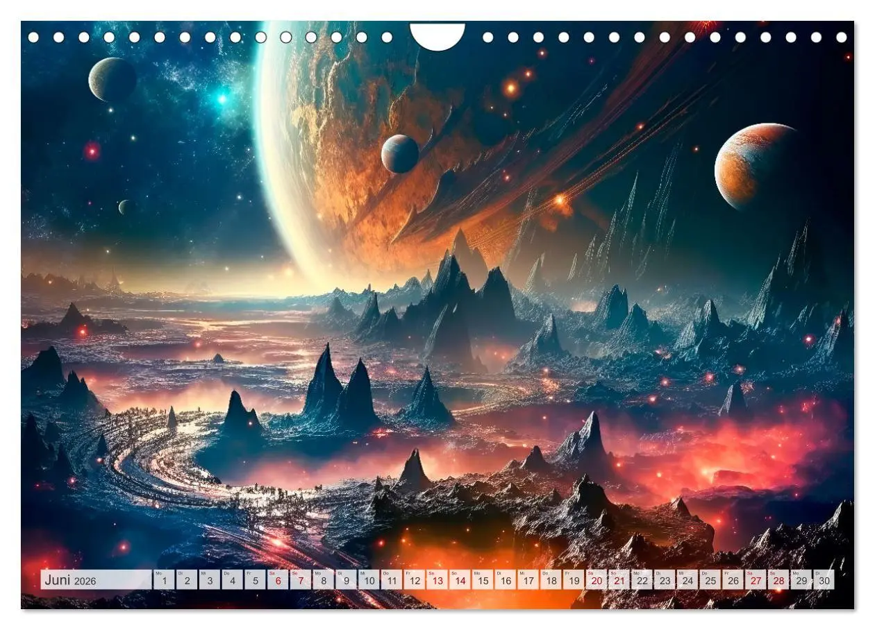 Bild: 9783457357828 | SCIENCE-FICTION Leben auf fernen Planeten (Wandkalender 2026 DIN A4...