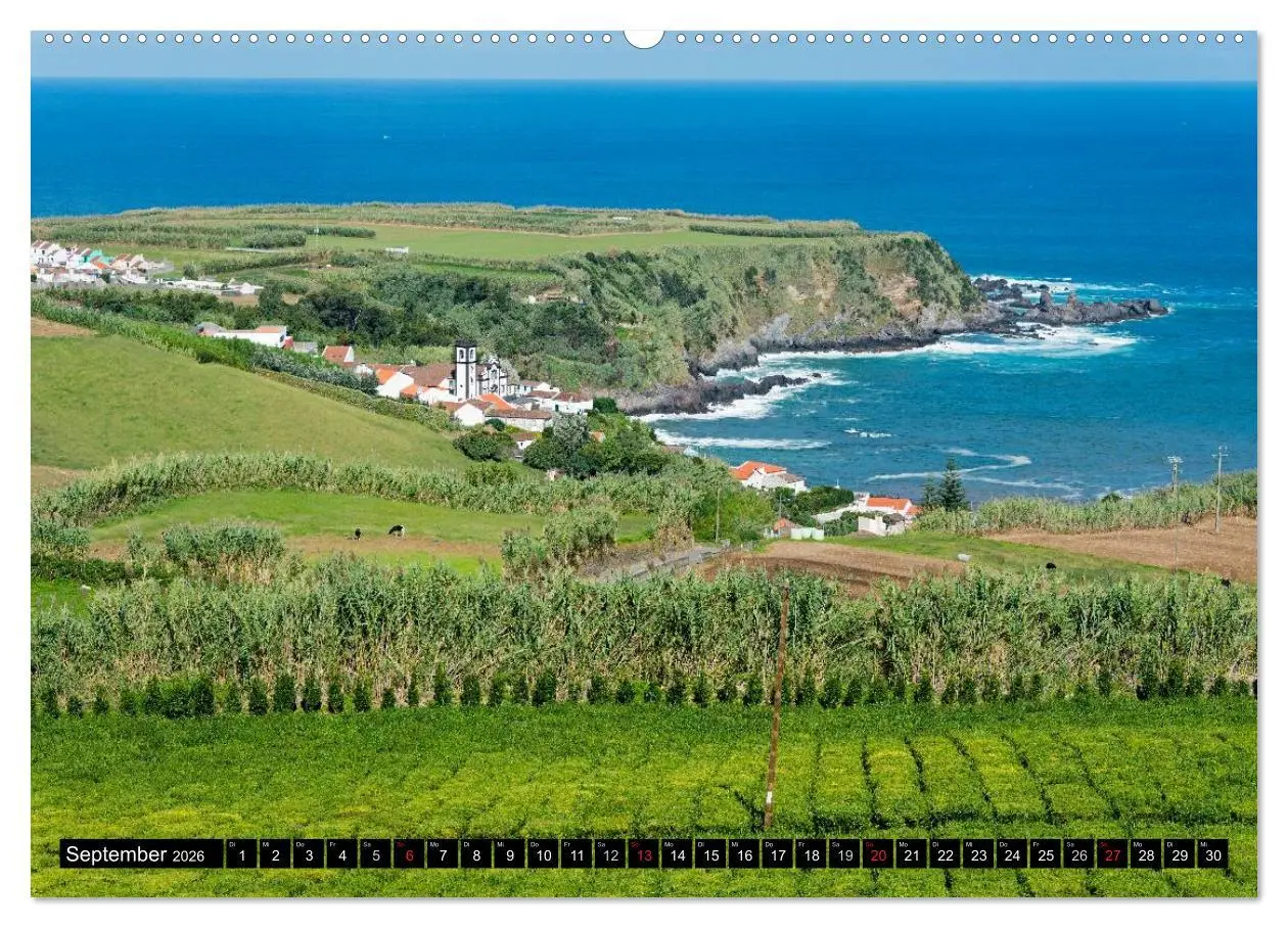 Bild: 9783516067828 | Perlen im Atlantik - Azoren (hochwertiger Premium Wandkalender 2026...
