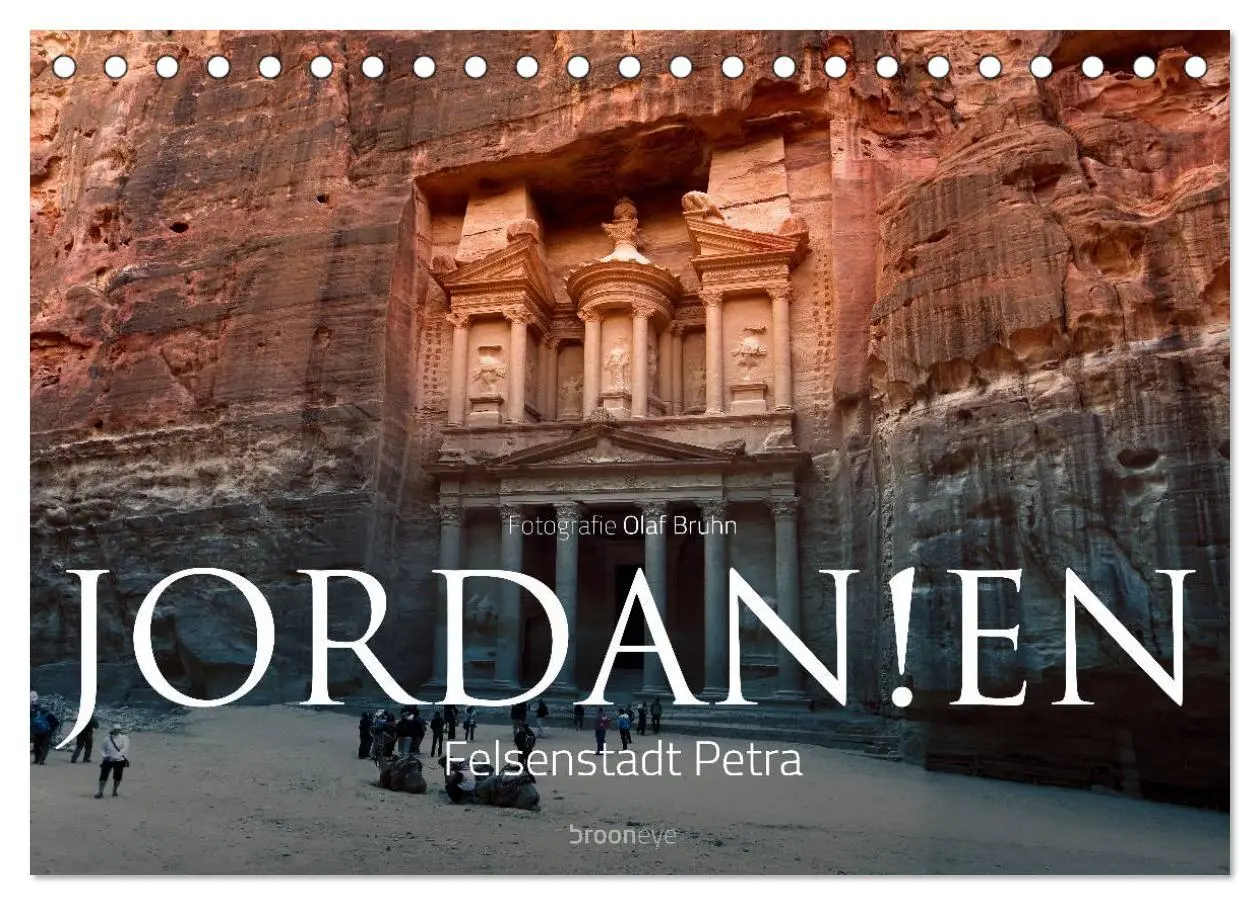 Cover: 9783516137828 | Jordanien - Felsenstadt Petra (Tischkalender 2026 DIN A5 quer),...