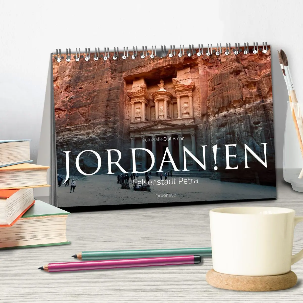 Bild: 9783516137828 | Jordanien - Felsenstadt Petra (Tischkalender 2026 DIN A5 quer),...