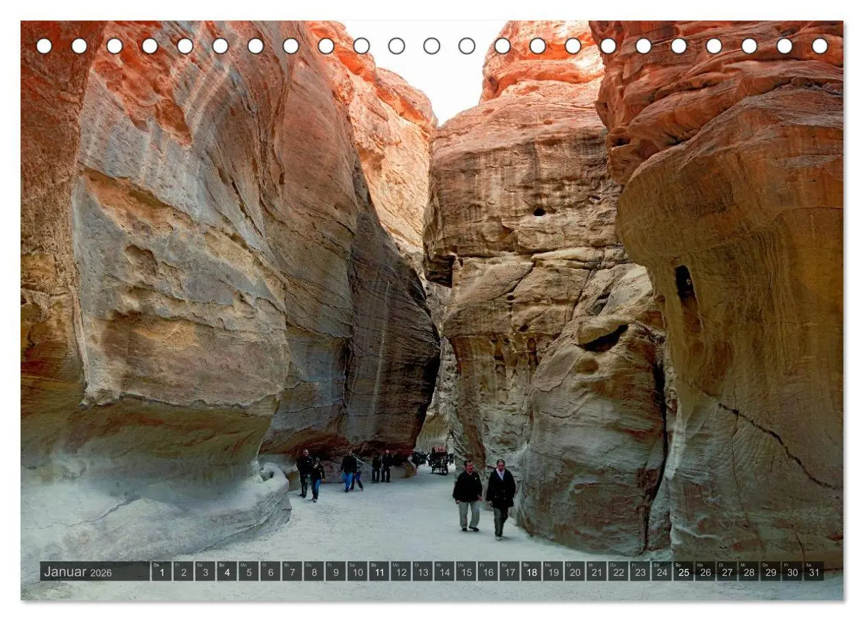 Bild: 9783516137828 | Jordanien - Felsenstadt Petra (Tischkalender 2026 DIN A5 quer),...