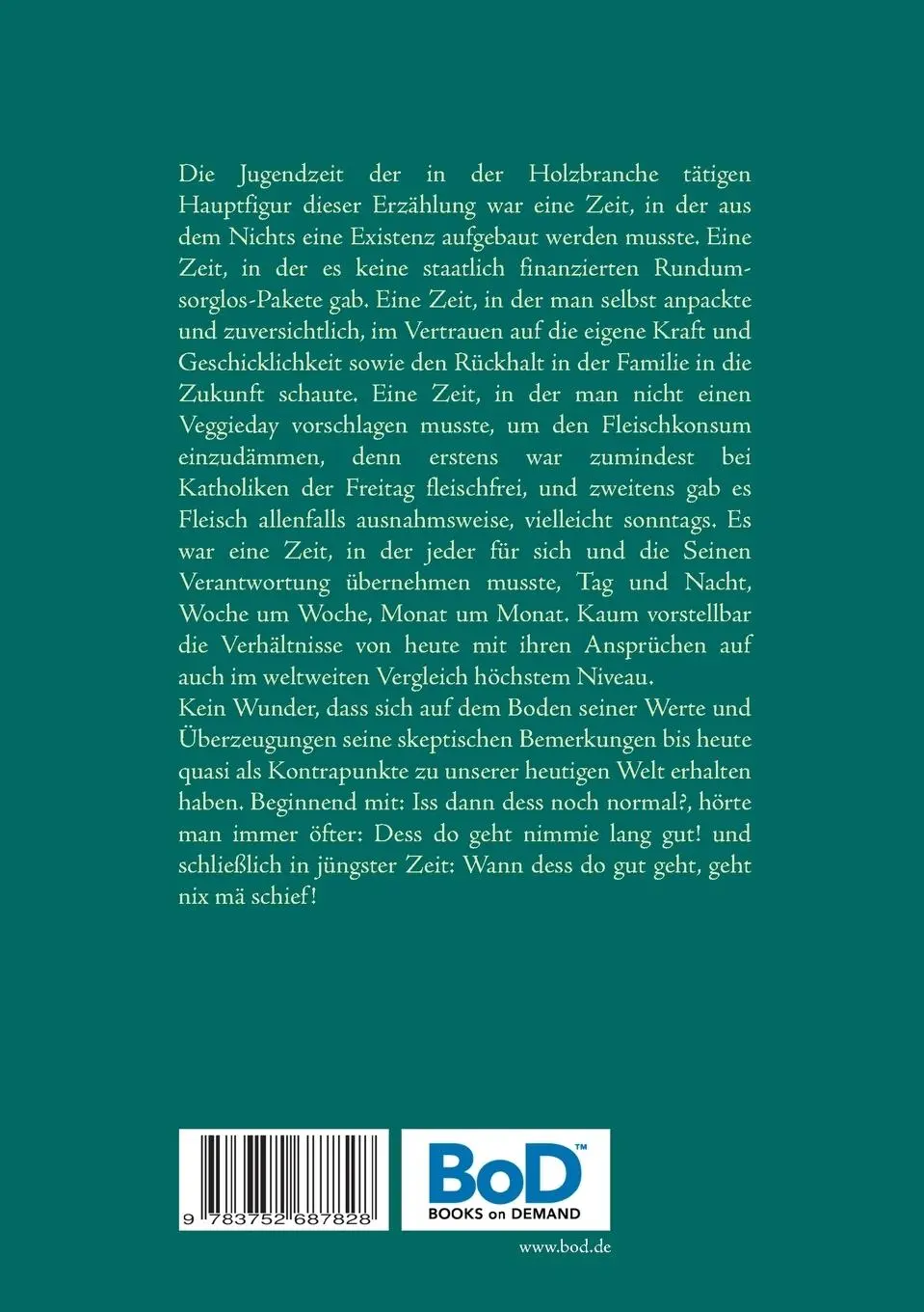 Rückseite: 9783752687828 | Herr Dogder, dess do geht nimmie lang gut! | Hermann R. Bolz | Buch