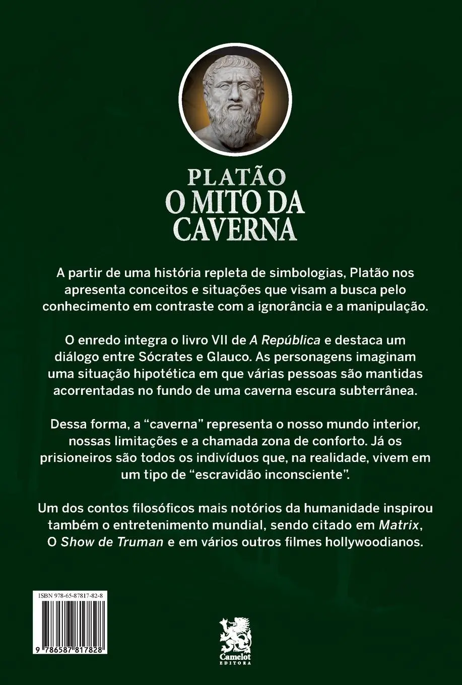 Rückseite: 9786587817828 | O Mito da Caverna | Platão Platão | Taschenbuch | Portugiesisch | 2022