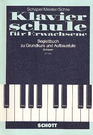 Cover: 9790001077828 | Begleitbuch fur Unterricht und Selbststudium | Heinz-Christian Schaper