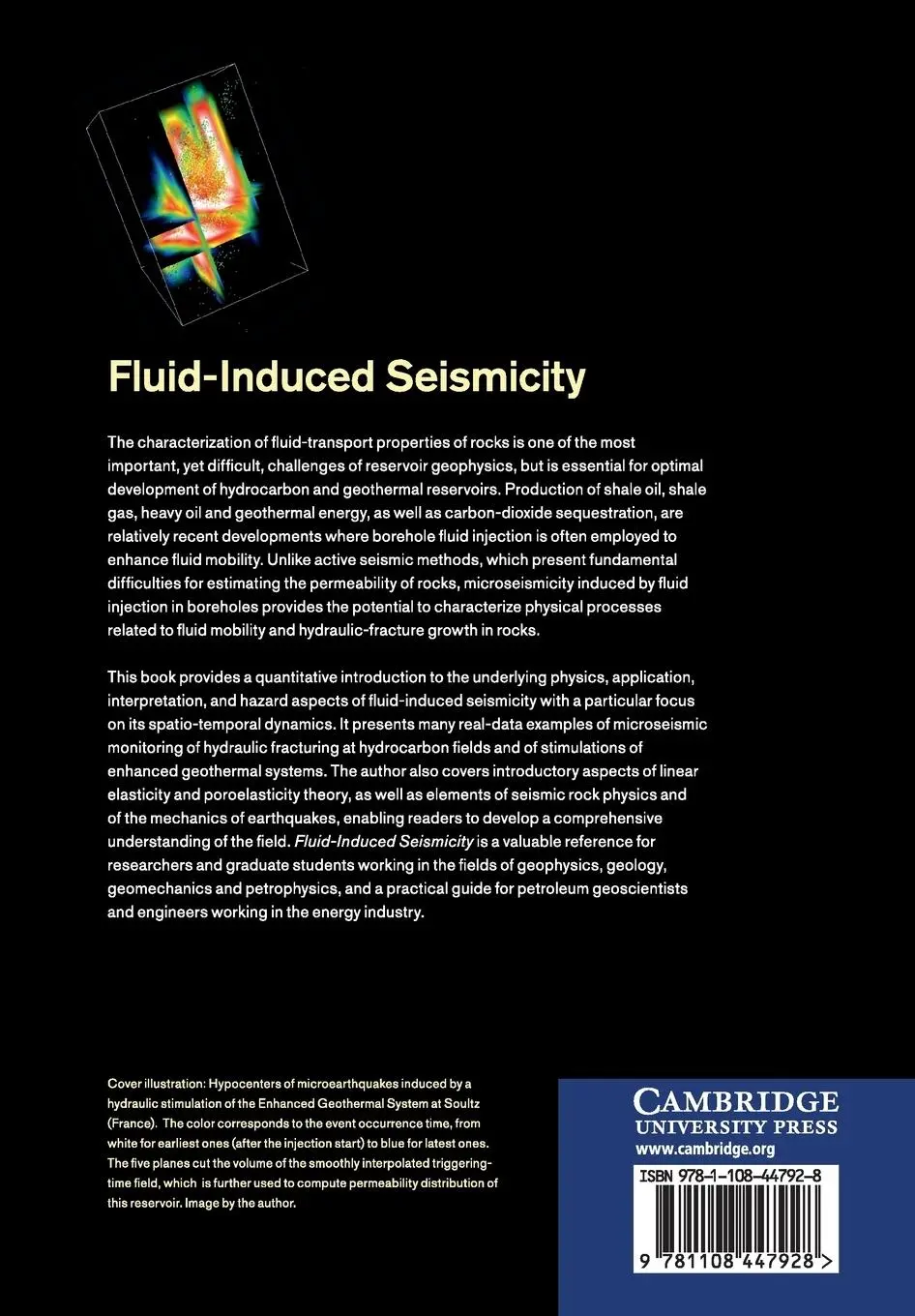 Rückseite: 9781108447928 | Fluid-Induced Seismicity | Serge A. Shapiro | Taschenbuch | Englisch