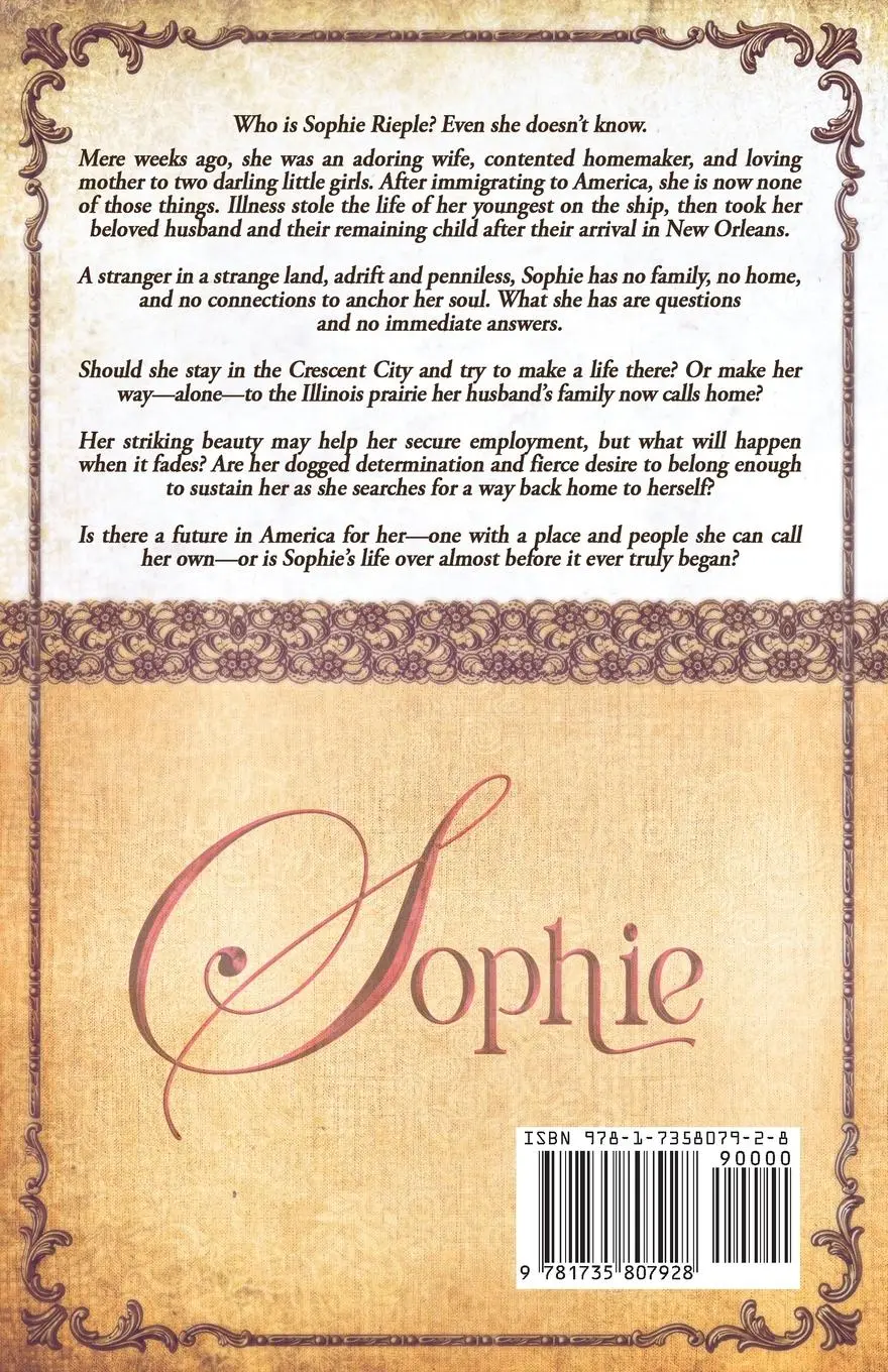 Rückseite: 9781735807928 | Sophie | Kathy Swaar | Taschenbuch | Englisch | 2023 | Kathy Swaar