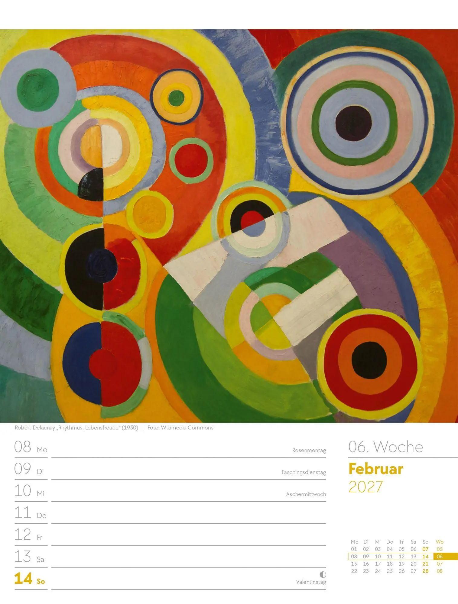 Bild: 9783838427928 | Kunstwelt Wochenplaner Kalender 2027 Impressionismus und Klassische...