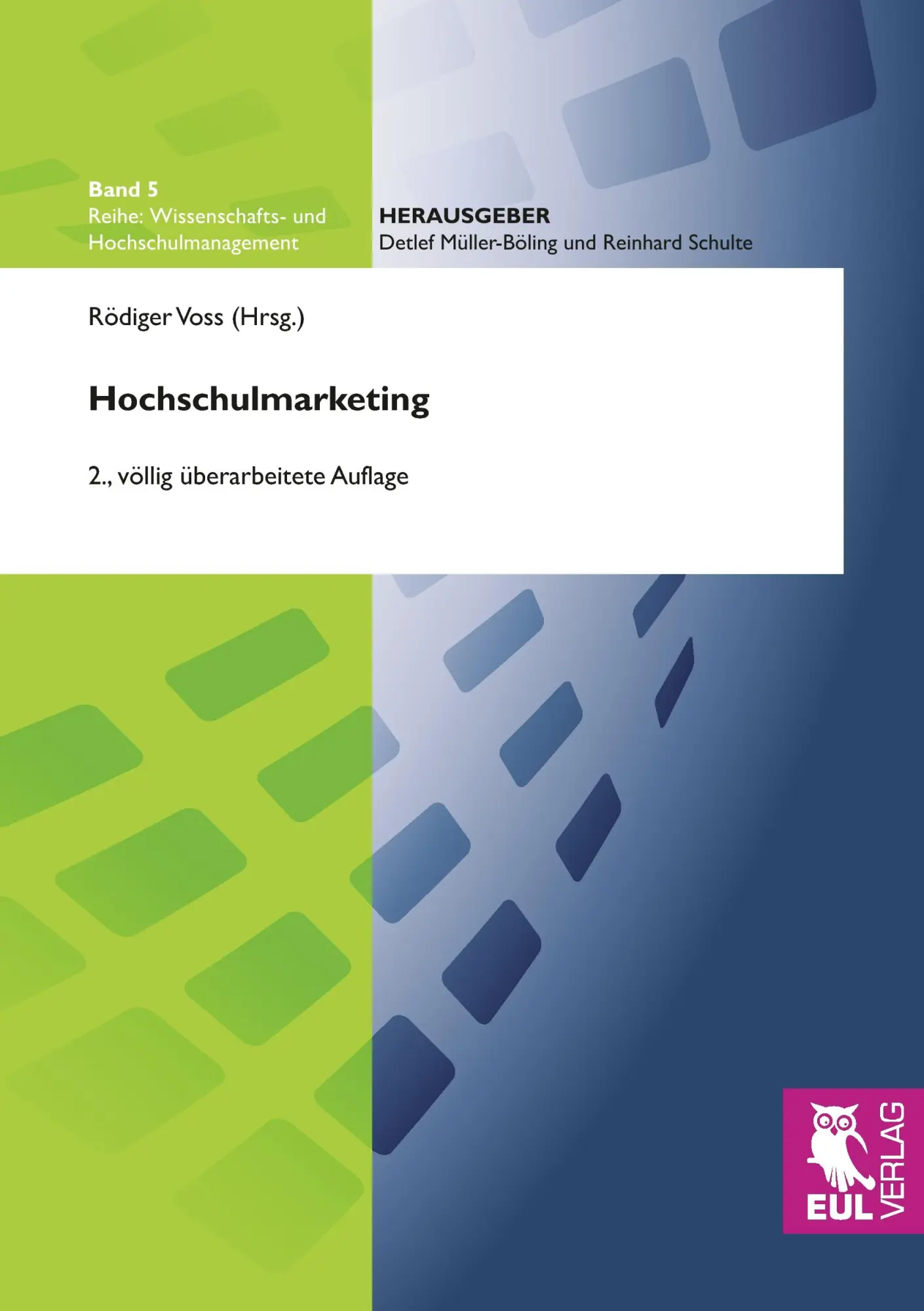 Cover: 9783899367928 | Hochschulmarketing | Rödiger Voss | Taschenbuch | 240 S. | Deutsch