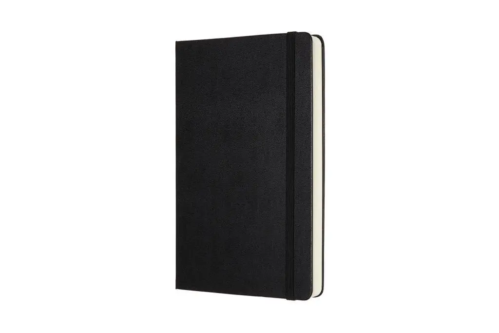 Bild: 8058647628028 | Moleskine Notizbuch Large/A5, Blanko, Erweiterte Seitenanzahl, Schwarz