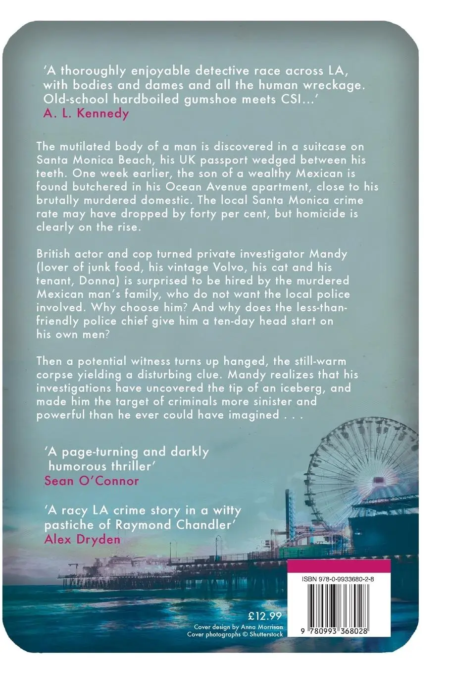 Rückseite: 9780993368028 | The Santa Monica Suicide Club | Jeremy C. Thomas | Taschenbuch | 2015