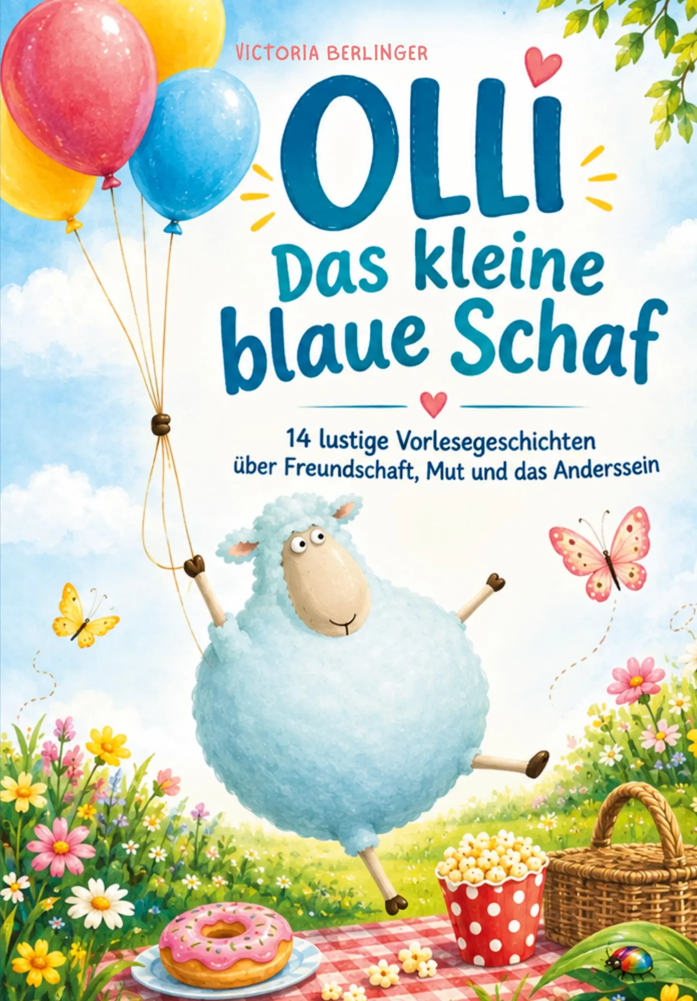 Cover: 9783384978028 | Olli - Das kleine blaue Schaf | Victoria Berlinger | Taschenbuch