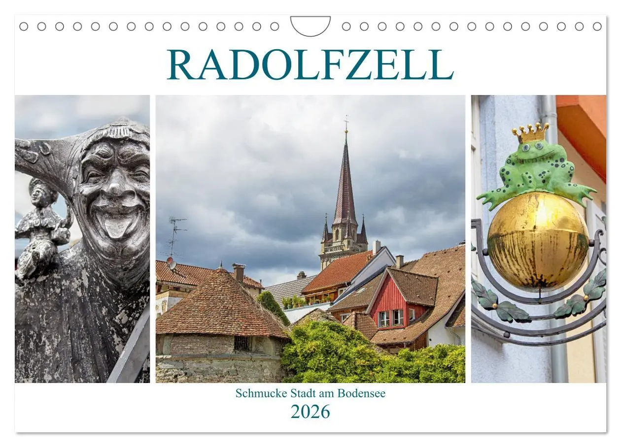 Cover: 9783457858028 | Radolfzell - schmucke Stadt am Bodensee (Wandkalender 2026 DIN A4...