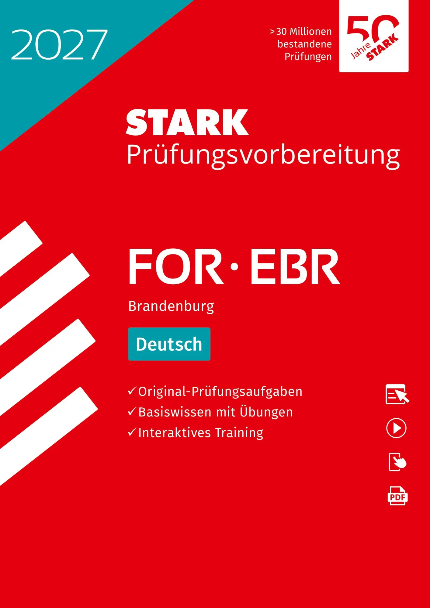 Cover: 9783849068028 | STARK Deutsch - FOR/EBR 2027 Brandenburg - Prüfungsvorbereitung | 2026