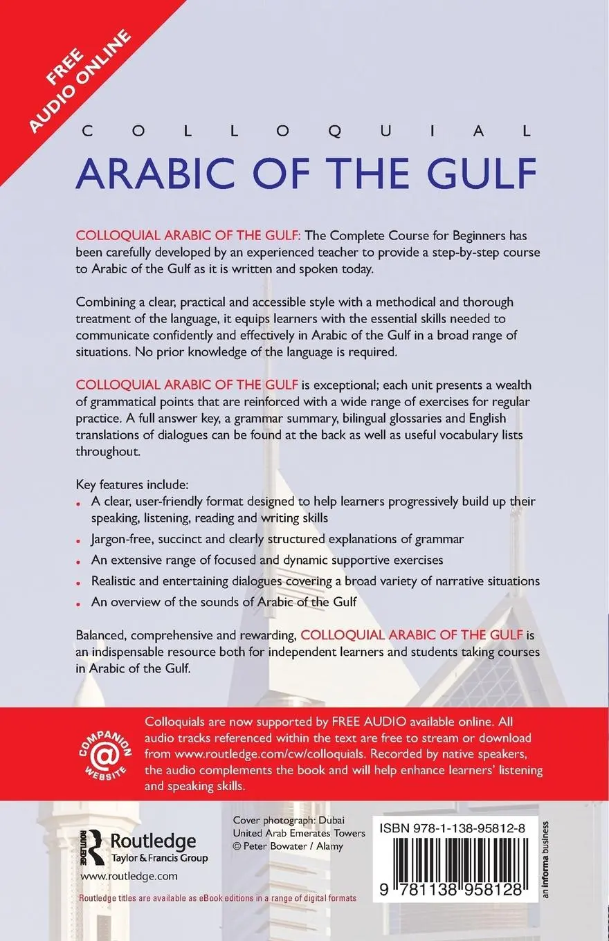 Rückseite: 9781138958128 | Colloquial Arabic of the Gulf | Clive Holes | Taschenbuch | Englisch