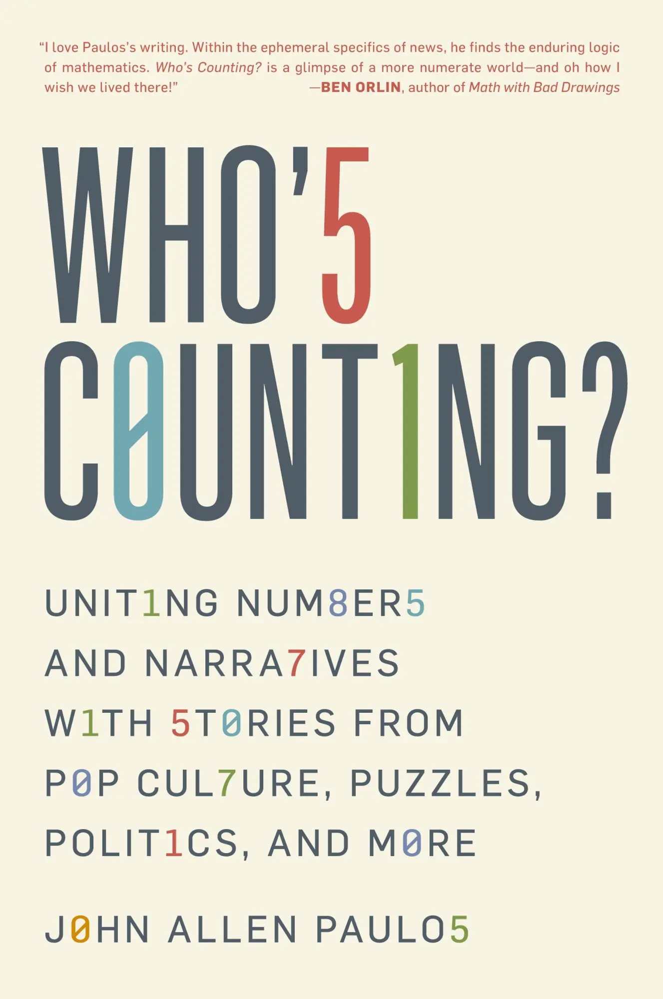 Cover: 9781633888128 | Who's Counting? | John Allen Paulos | Taschenbuch | Englisch | 2022