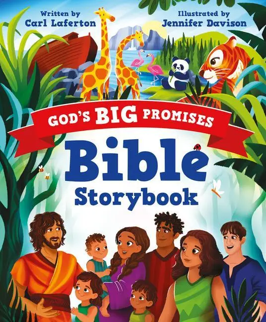 Cover: 9781784988128 | God's Big Promises Bible Storybook | Carl Laferton | Buch | Gebunden