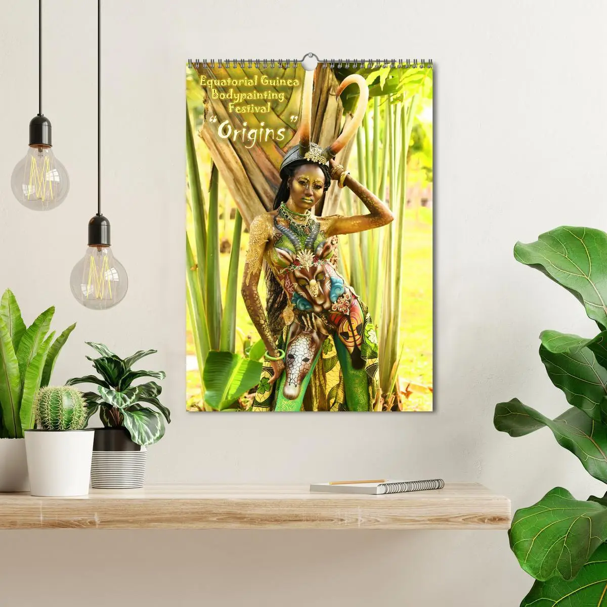 Bild: 9783516558128 | Equatorial Guinea Bodypainting Festival - Origins (Wall Calendar...