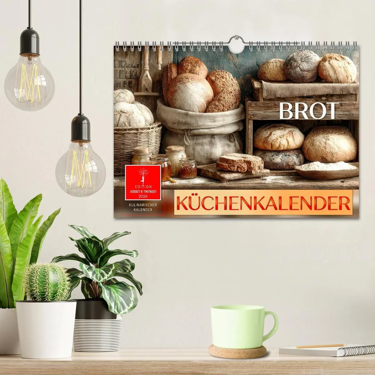Bild: 9783516628128 | Küchenkalender Brot (Wandkalender 2026 DIN A4 quer), CALVENDO...